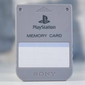 Playstation Memory Card (gray) (01)